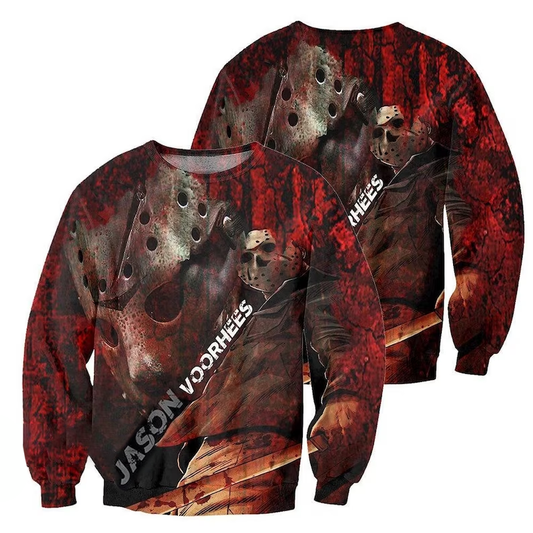 Jason Voorhees Horror Movie Sweatshirt