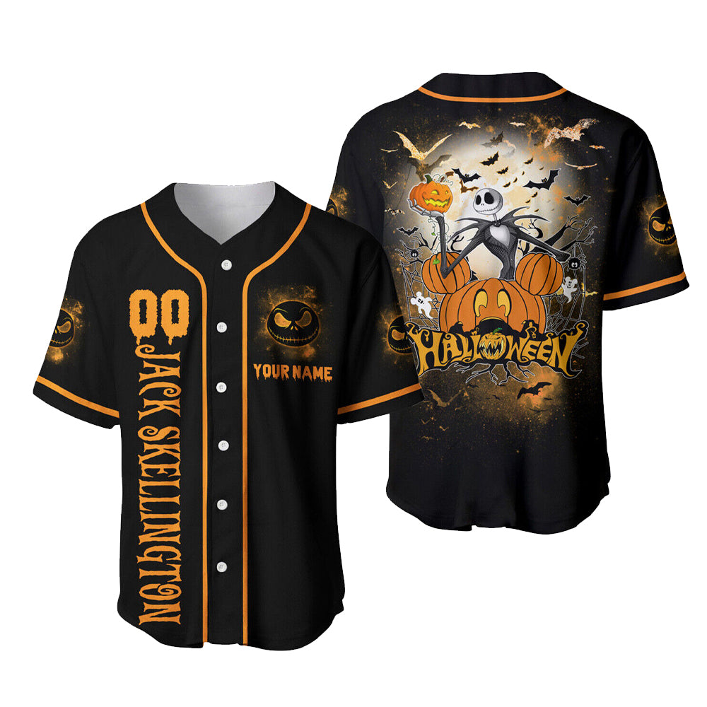 Custom Halloween Baseball Jersey - Jomagift