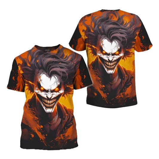 Joker Horror Pumpkin T-shirt