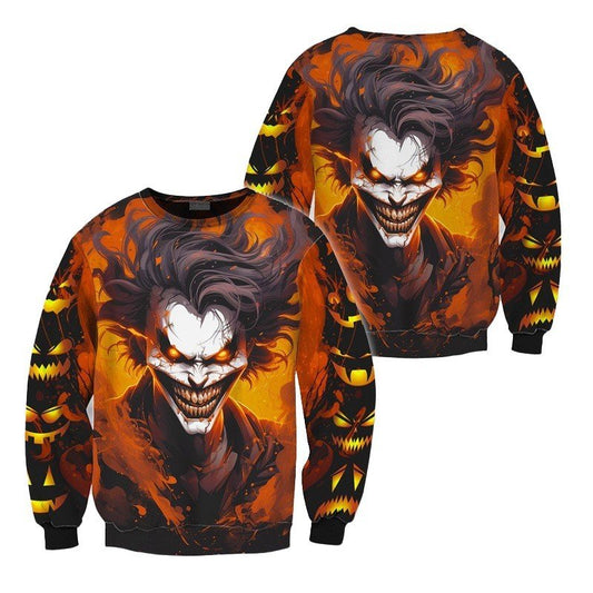 Joker Horror Pumpkin Sweatshirt