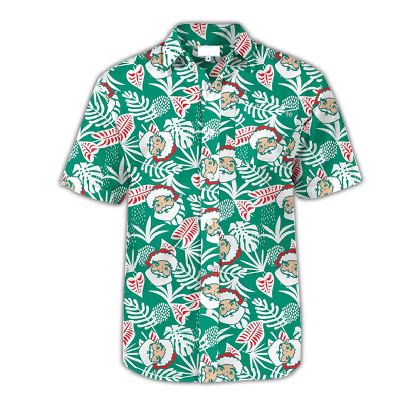 Santa Claus Summer Vibe Hawaiian Shirt