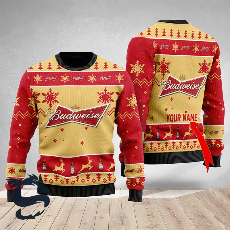 Budweiser holiday sweater best sale