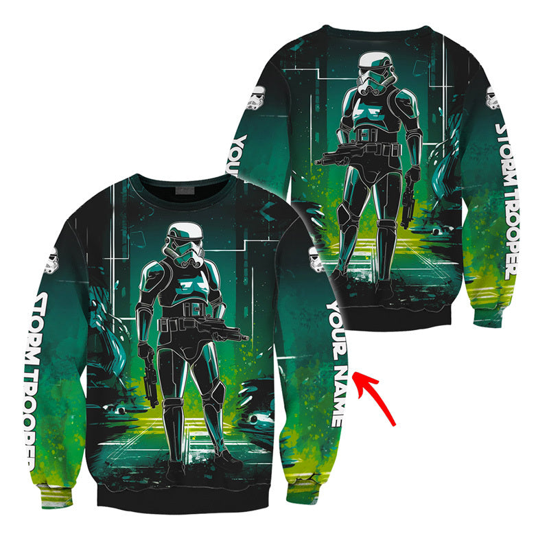 Personalized Stormtrooper Cyberpunk Sweatshirt