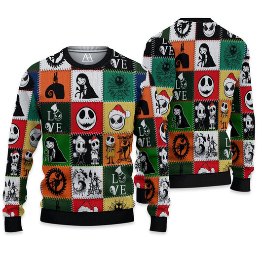 Jack And Sally Special Design Ugly Sweater