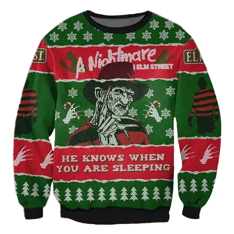 A Nightmare On ELM Street Ugly Sweater