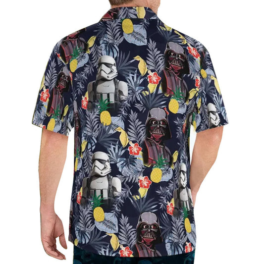 Darth Vader StormTrooper Pineapple Hawaiian Shirt