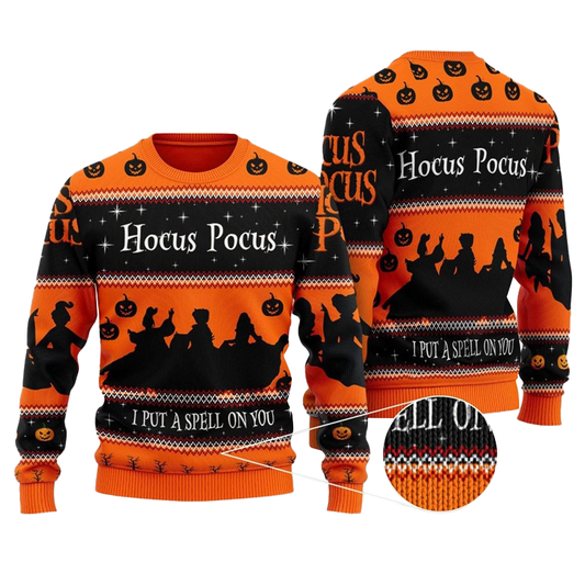 Hocus Pocus I Put A Spell On You Ugly Sweater