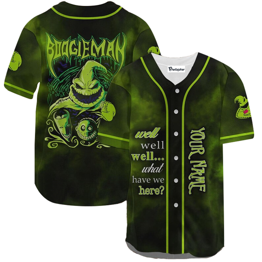 Personalized Boogieman Well Well Well Baseball Jersey