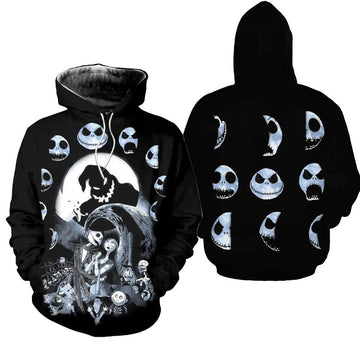 Jack Skellington Moon Hoodie