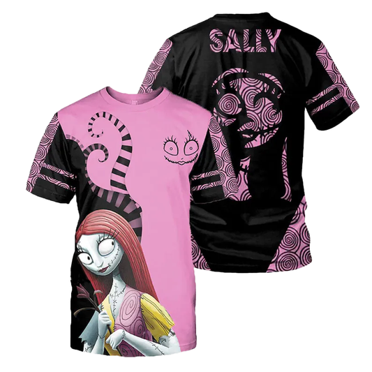 Sally Nightmare Black Pink T-shirt