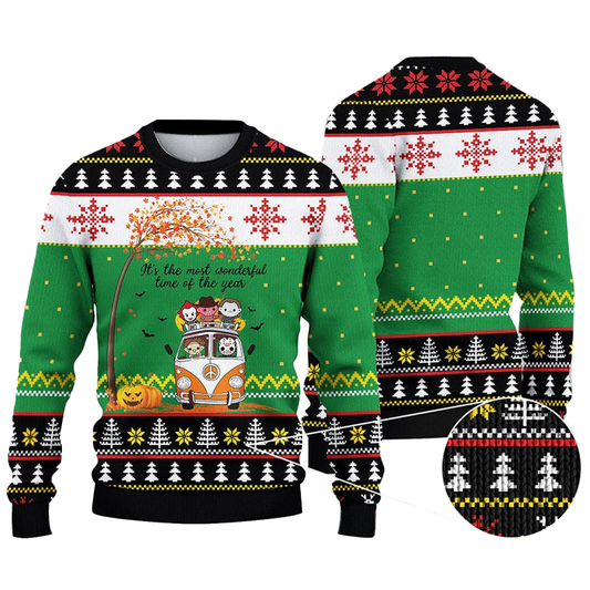 Friends Characters Halloween Ugly Sweater