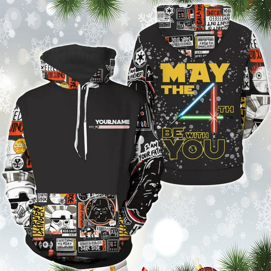 Personalized May The 4th Be With You Hoodie