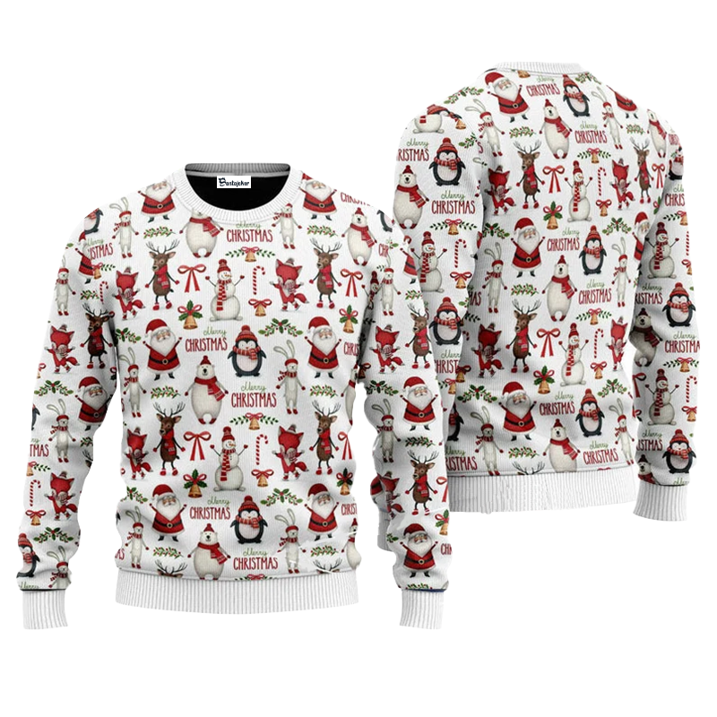 Santa Claus Christmas Ugly Sweater