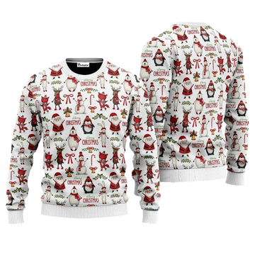 Santa Claus Christmas Ugly Sweater