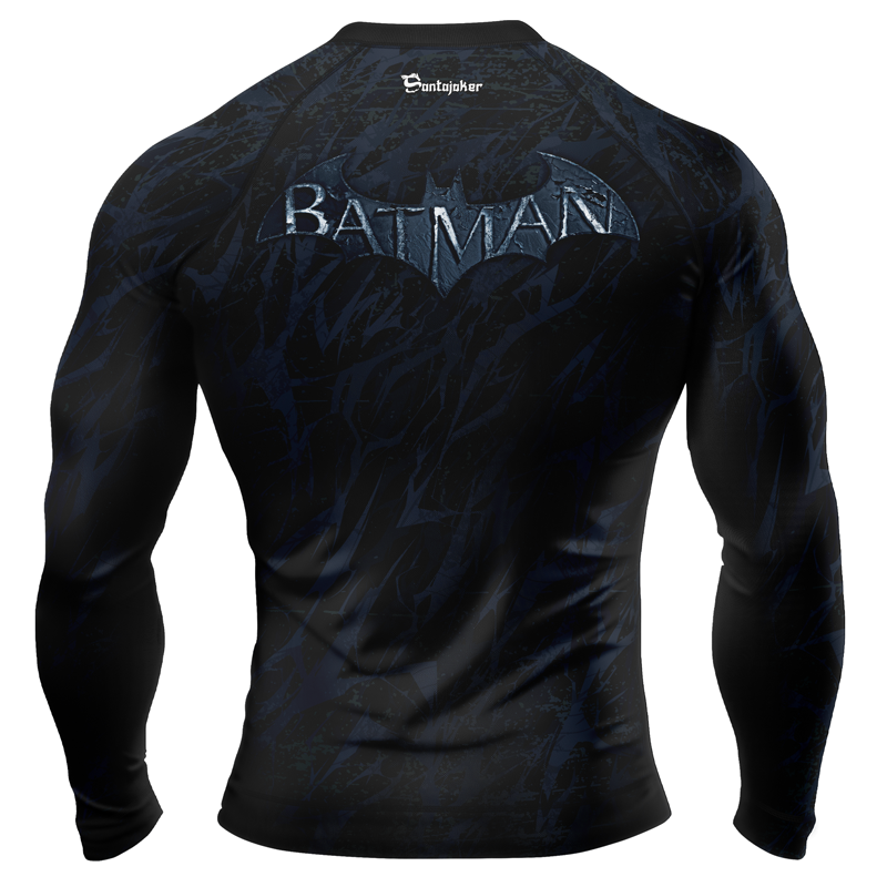 Armored Batman Men's Long Sleeve Rash Guard