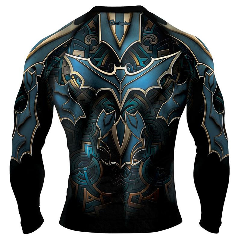 Bat Wings Armor Men's Long Sleeve Rash Guard