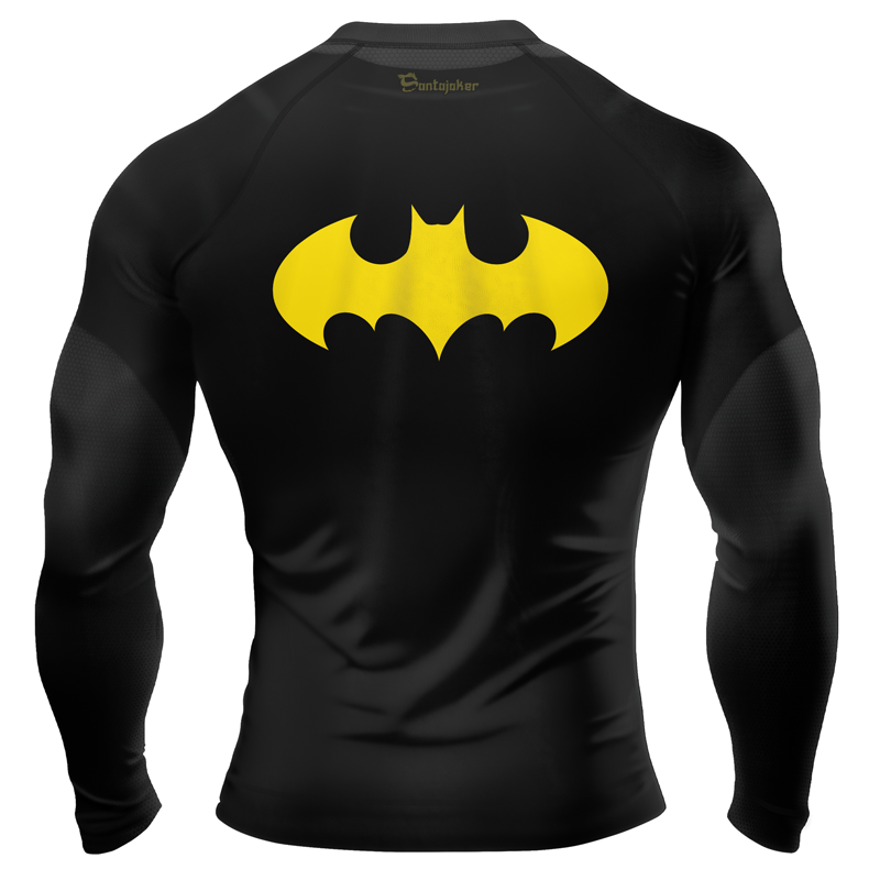 Bat-Signal Men's Long Sleeve Rash Guard