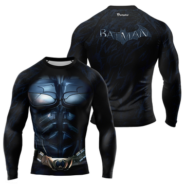 Armored Batman Men's Long Sleeve Rash Guard