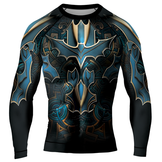 Bat Wings Armor Men's Long Sleeve Rash Guard