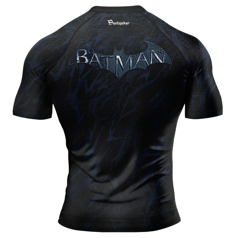 Armored Batman Men's Short Sleeve Rash Guard