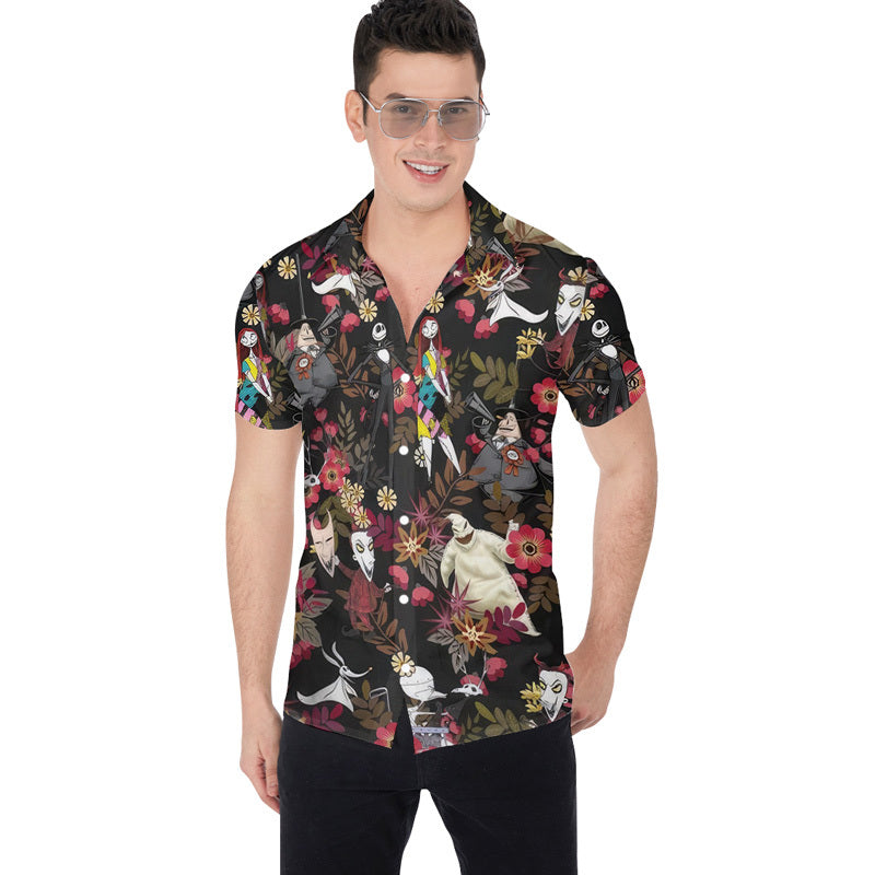 Nightmare Before Christmas Hawaiian Shirt