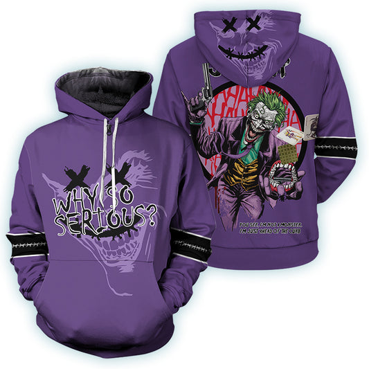 The Dark Knight Why So Serious Hoodie