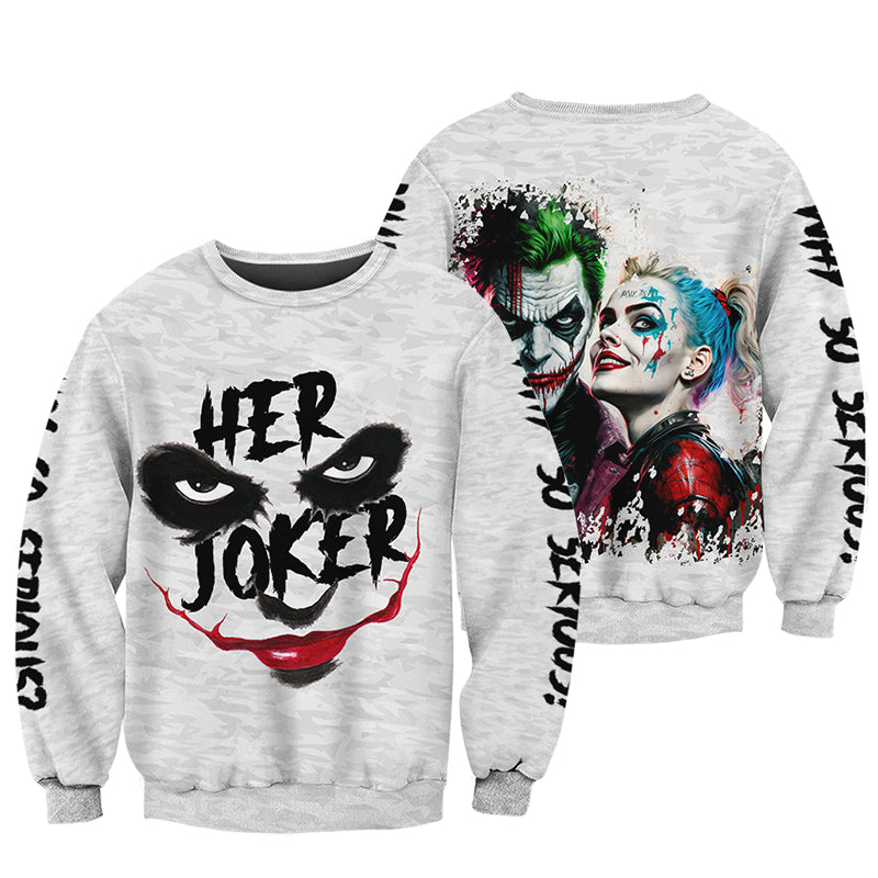 Her Joker His Harley Sweatshirt