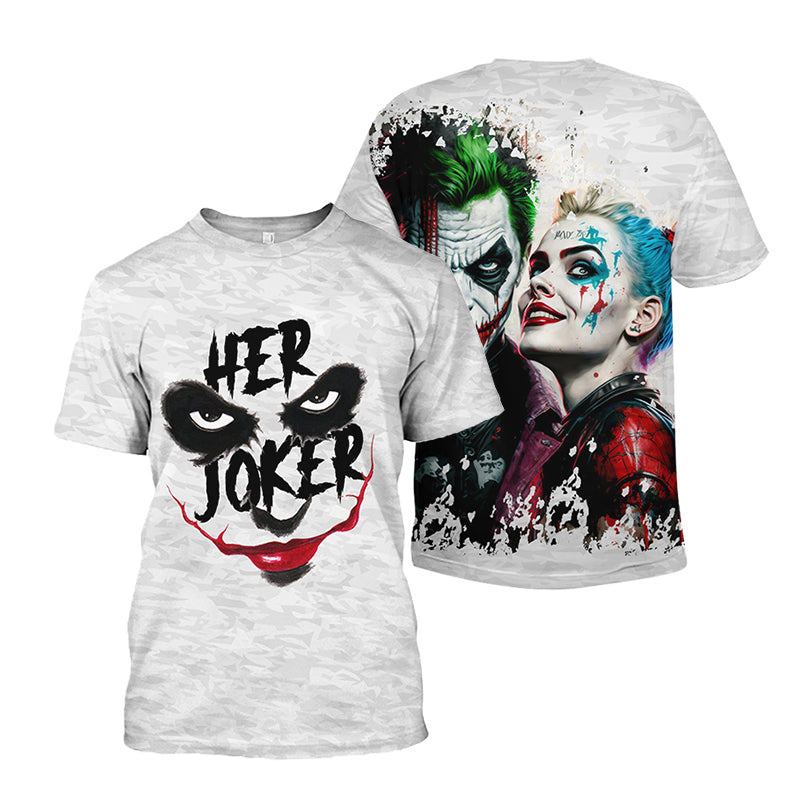 Her Joker His Harley T-shirt