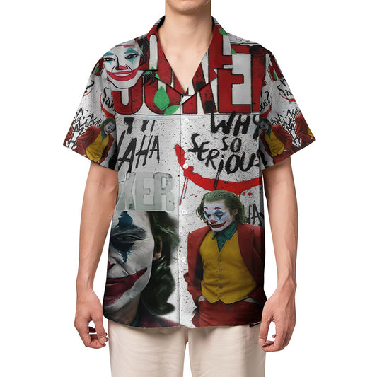 Joker HaHaHa Why So Serious Hawaiian Shirt