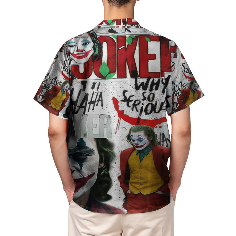 Joker HaHaHa Why So Serious Hawaiian Shirt