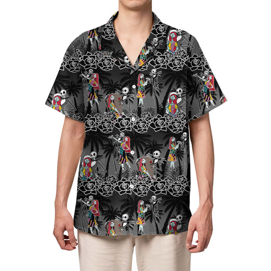 Jack And Sally Hawaiian Shirt