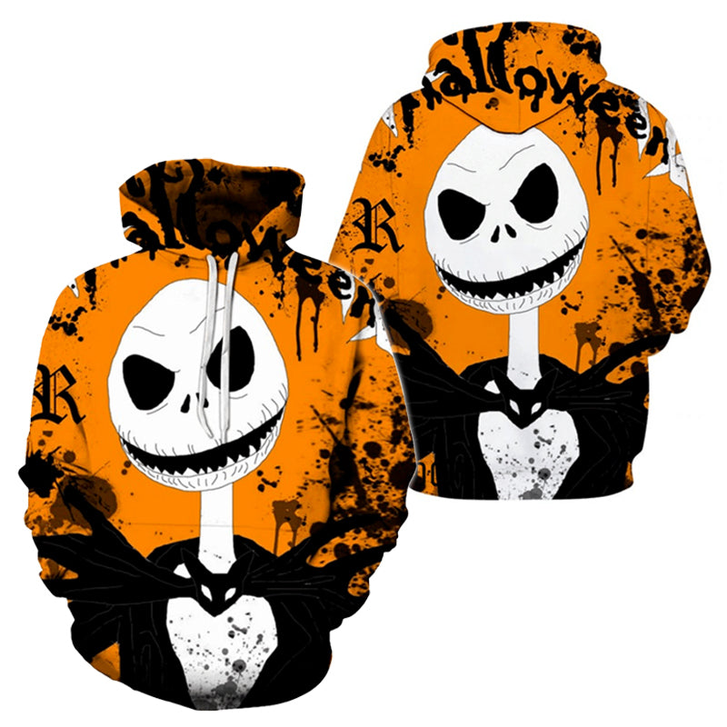 Halloween Jack Skelington Hoodie