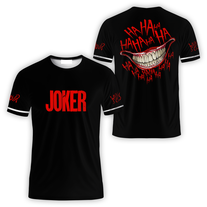 Joker HaHaHa Why So Serious T-shirt