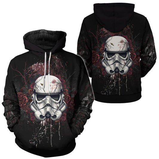 Stormtrooper Colorful Flower Hoodie