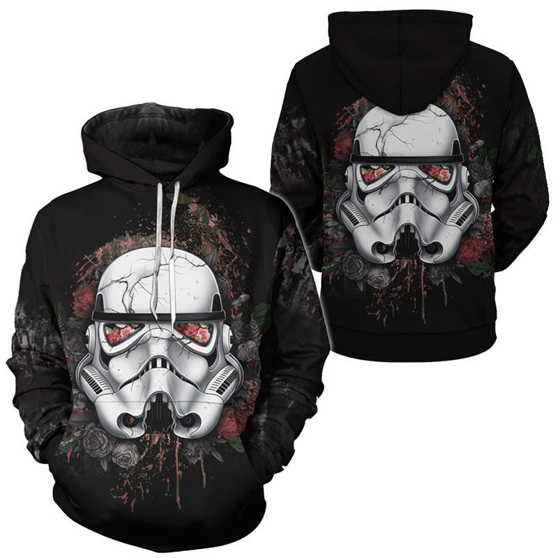 Stormtrooper Colorful Flower Hoodie