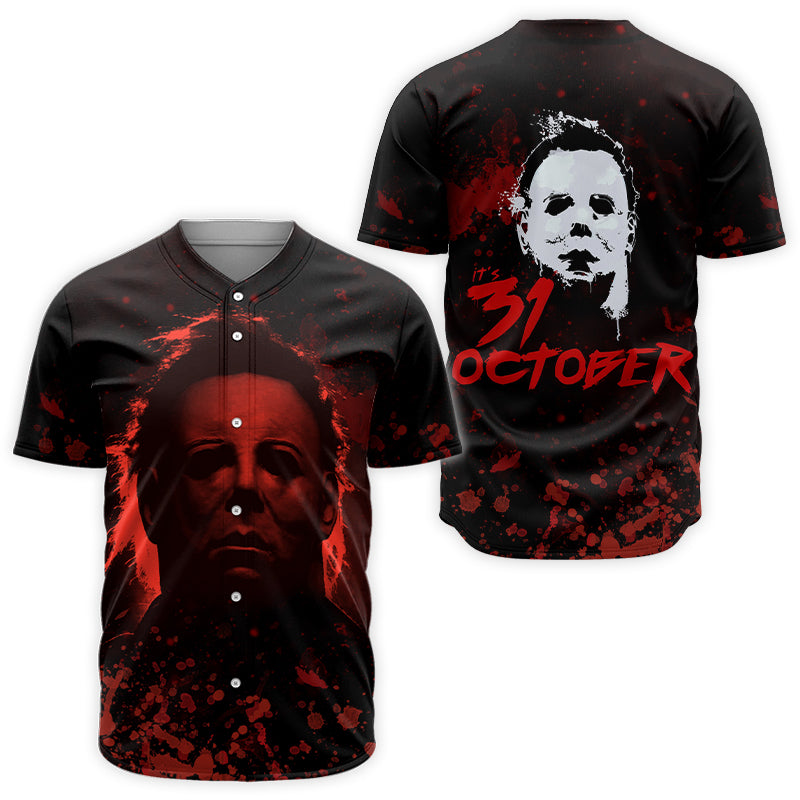 Michael Myers It's 31 October Baseball Jersey