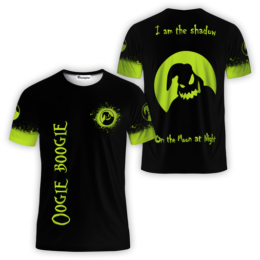 Oogie Boogie The Shadow On The Moon At Night T-shirt