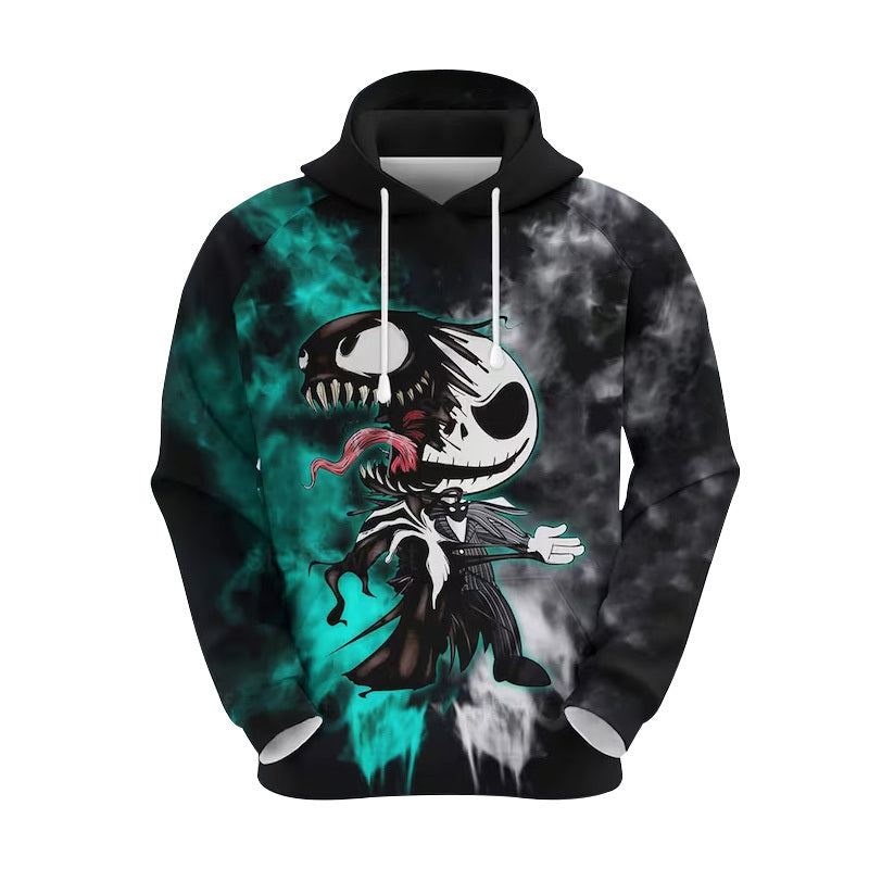 Jack skeleton hoodie hotsell