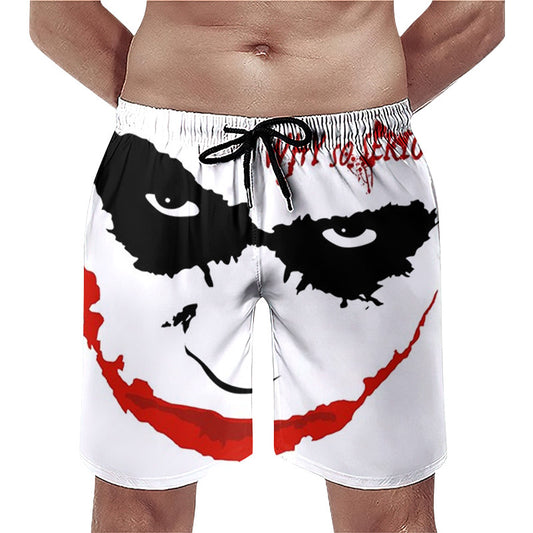 The Joker Face Why So Serious Hawaii Shorts