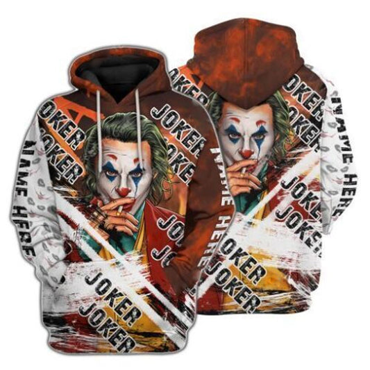 Personalized Joker Smoker Hoodie