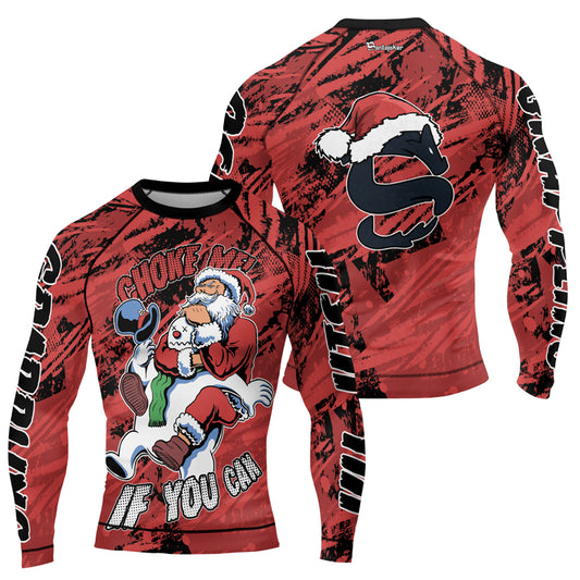 Choke Me If You Can Men's Long Sleeve Rash Guard