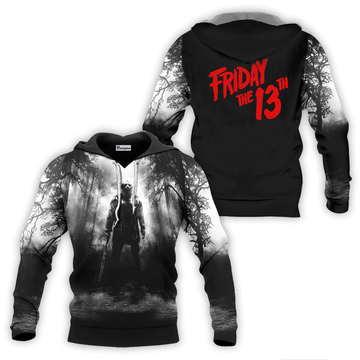 Jason Voorhees In The Woods Hoodie