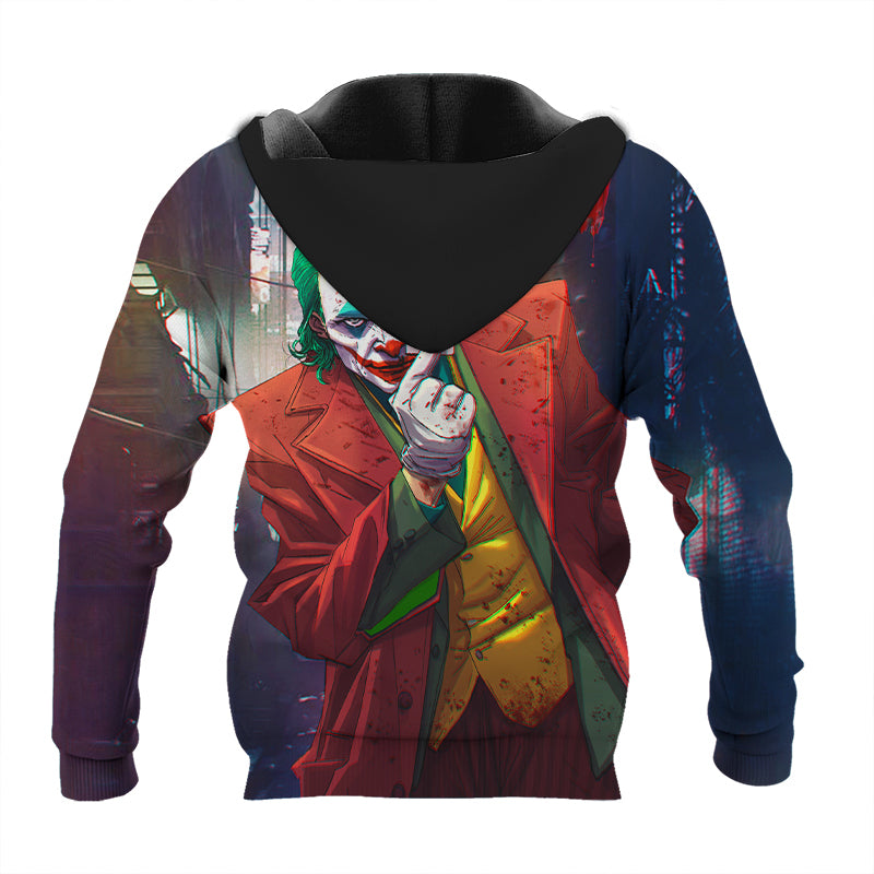 Joker Playing Card Hoodie 