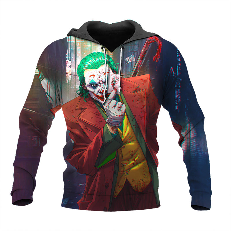 Joker Playing Card Hoodie 