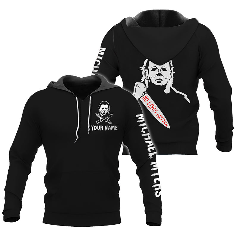 Personalized Michael Myers Black Hoodie