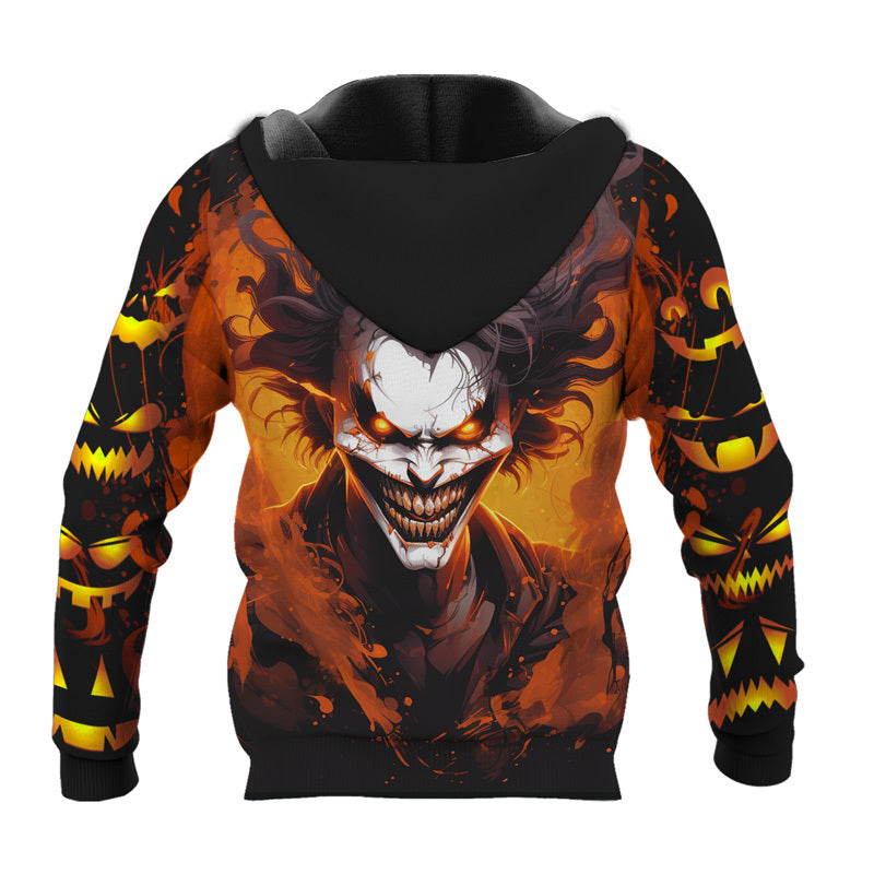 Joker Horror Pumpkin Hoodie