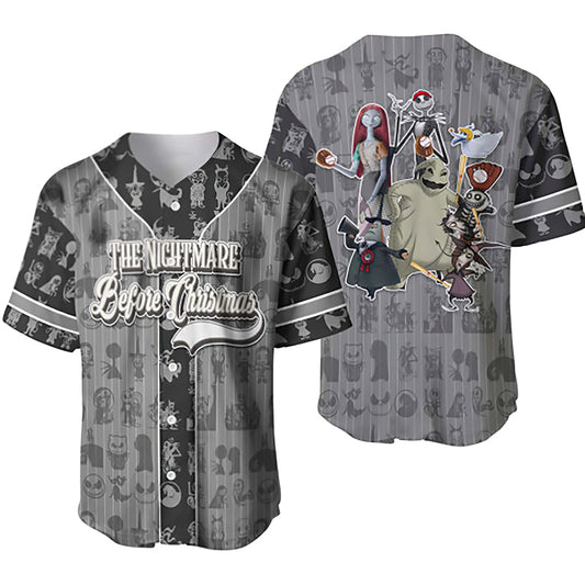 The Nightmare Before Christmas Baseball Jersey