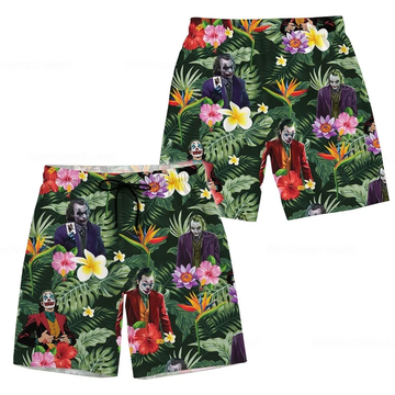 Joker Tropical Plant Hawaii Shorts