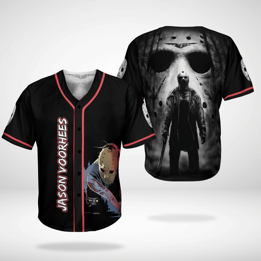 Jason The Friday The 13th Baseball Jersey