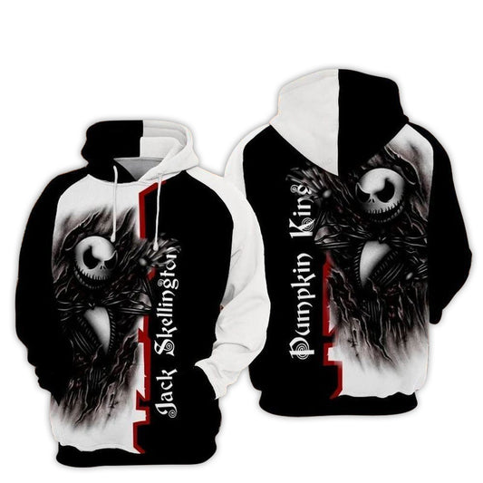 Jack Skellington Spooky Scary Hoodie